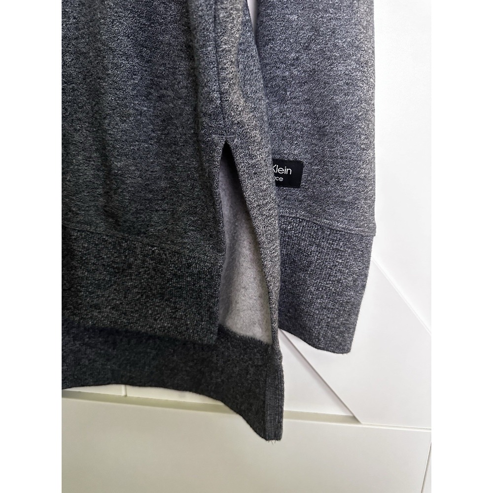 Calvin Klein Performance Grey Sweatshirt Side Slits Women's Med - Picture 5 of 7